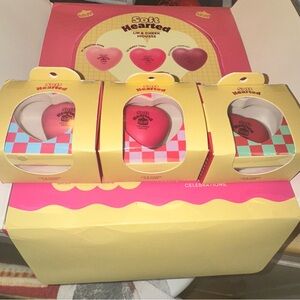 Soft hearted lip & cheek mousse. Bundle of 3